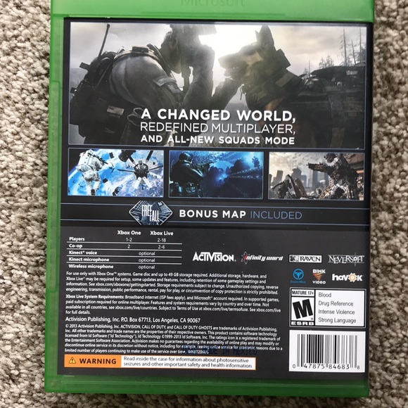 🎉HP🎉COD Ghosts Xbox one - Picture 4 of 4